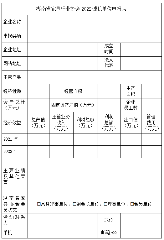 湖南省家具行業協會,家具行業協會,家具行業